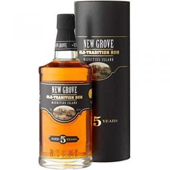 New Grove OLD TRADITION 5 Years Old Mauritius Island Rum 40% Vol. 0,7l in Giftbox