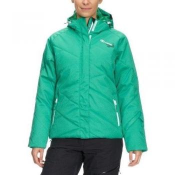 Ziener Travel Leisure - Chaqueta de esquí para mujer verde bright green big HB Talla:6
