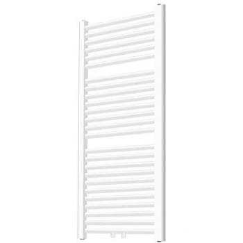 Toallero de Baño Vertical Aquamarin 1200x600 mm, Agua Caliente, Acero Blanco, Entrada Central o Lateral