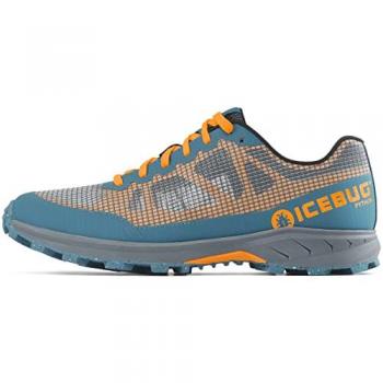 Zapatillas de Trail Running Icebug Pytho6 RB9X azul naranja - 42.5