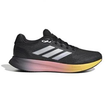 Zapatillas Running Adidas Runfalcon 5 para hombre, color negro puro, gris y rosa, talla 44 EU
