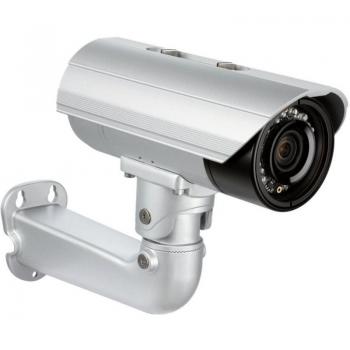 Cámara de vigilancia D-Link DCS-7513 Full HD WDR exterior día/noche, 2 MP, varifocal, PoE, conexión LAN 10/100