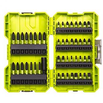 Juego de puntas de destornillador de impacto Ryobi RAK48SDI - 48 piezas Torque+ ultra-resistentes