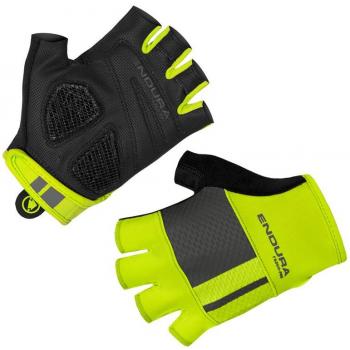 Guantes Cortos de Ciclismo Endura FS260-Pro Aerogel Amarillo (XS)
