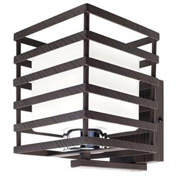 Aplique de Pared Cell Plata CR 43-003-01-281 - Cristalrecord, E27 (230V), IP20, metal y cristal opal color plata, diseño gris y tulipa metálica