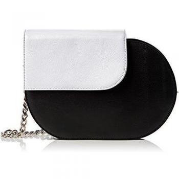 Madame Folie Courbé - bolso de hombro para mujer, color blanco, talla unica
