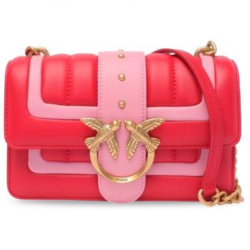 Bolso Pinko Love One Mini CL Single Side Rojo/Rosa