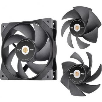 Thermaltake SWAFAN GT12 Premium Edition 120mm Negro Ventilador para PC Pack de 3