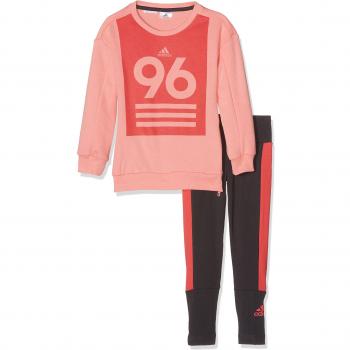 adidas Yg Ts Cot Tgt - Mallas para niñas de 7-8 años, multicolor