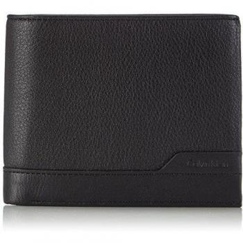 Calvin Klein Jeans NORMAN GIFTBOX 2 - Monedero de cuero hombre, color negro, talla 16x18x3 cm