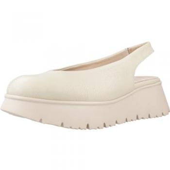 Zapato con Cuña Wonders C-7303 Mujer Beige T. 36