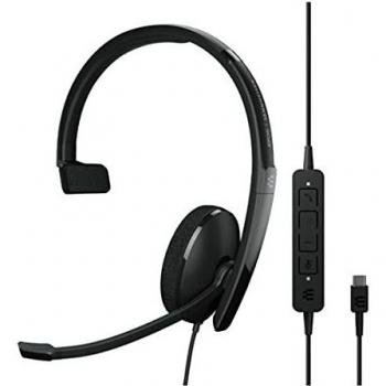 EPOS Auricular Mono 130T USB-C II - Auriculares de alta calidad con micrófono y conexión USB-C