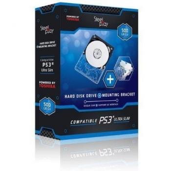 Steel Play - Pack: Disco Duro 500 GB + Adaptador Caddy