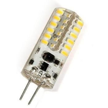 TOOGOO (R) G4 2W 48 LED 3014 SMD color blanco Marina del barco ligero del bulbo de lš¢mpara de AC / DC 12V 6500K