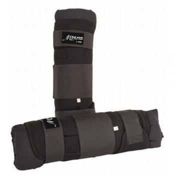 HKM establlo Polainas - Mr, Feel Warm- Negro Negro/Negro Talla:Grösse XL