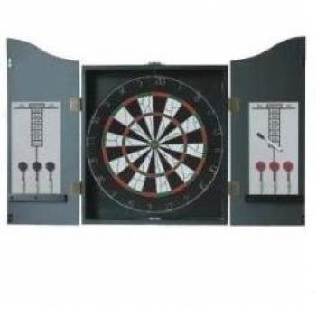 Diana Tradicional Flocada 45.5 cm de diámetro y puertas de madera