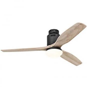 Casafan Ventilador de techo Aerodynamix Eco 132 BG aspas de madera natural