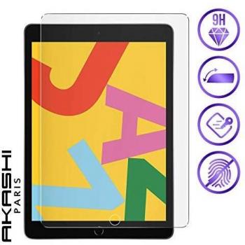 Akashi ALTSCRIP102GLASS Protector de Pantalla de Cristal Templado para Apple iPad 10.2 (1 Pieza)