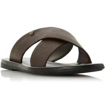 Dune Franks Sandal Male Brown UK Size 10