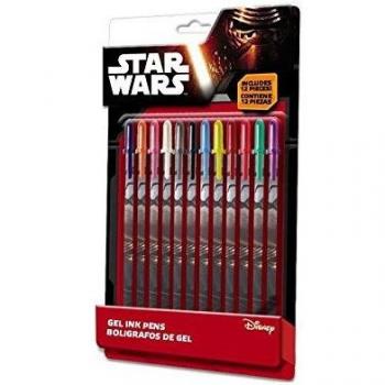 Kids Licensing- Blister 12 boligrafos Gel Star Wars