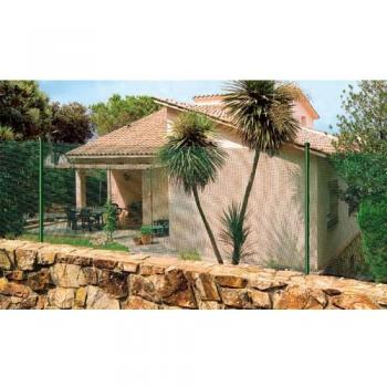 Malla Plástica Cuadranet Verde 1x5m 20x20mm