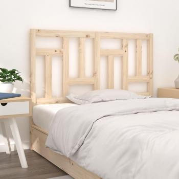 Cabecero de cama 205,5x4x100 cm madera maciza de pino