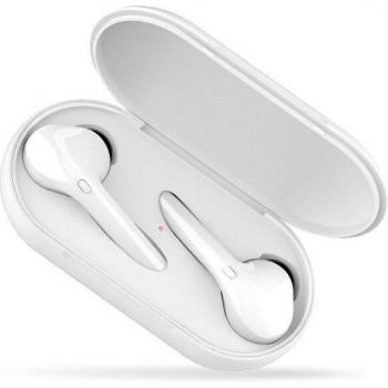 Auriculares Inalámbricos TWS V5.0 Bluetooth con Control Táctil, Auriculares Deportivos de Sonido Bajo para iPhone, Samsung, Xiaomi y Huawei