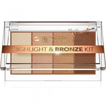 Bell Hypoallergenic T & Bronze Kit Contouring and Highlighting Palette 20 g