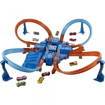Hot Wheels - Criss Cross Crash, Pista de Coches