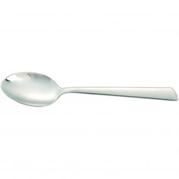 Arcos Serie Toscana, Cuchara de Postre, Monoblock de una pieza en Acero Inoxidable 18y10 y 180 mm, Color Plata
