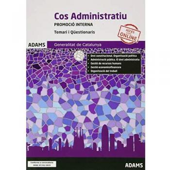 Temari i Qüestionari del Cos Administratiu de la Generalitat de Catalunya. Promoció interna