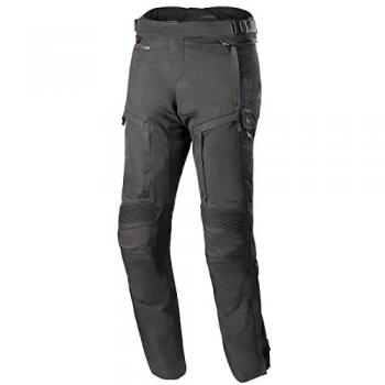 Alpinestars Pantalones de Moto Bogota Pro Drystar 4 Seasons Impermeables Textiles Negros Largos (Negro, Long L)