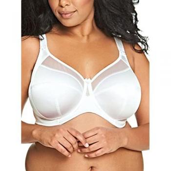 Goddess Keira White Full Coverage Underwire Bra 38DD