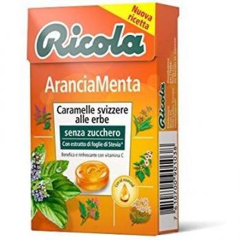 Ricola Sugar-Free Orange Mint Candies 50g