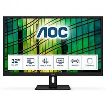 AOC Q32E2N 31.5 LED IPS QuadHD 75Hz Monitor con Altavoces Integrados