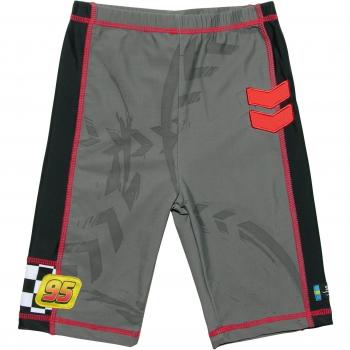 Swimpy Badeshorts/Boardshorts Schwimmbekleidung UV Schutz- Disney Cars - Bañador, color gris, talla 2-4 Jahre
