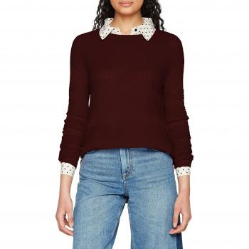 Only Onlcaviar L/s Pullover Knt Noos, suéter para Mujer, Rojo Port Royale, 40