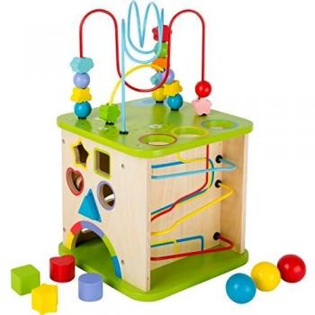 Small Foot Activity Cube with Marble Run 5-in-1
