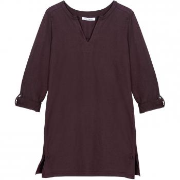 Camiseta Manga Larga Regulable by Vencastyle,MARRÓN Oscuro,M