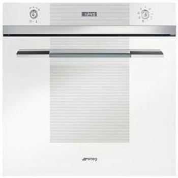 Smeg SFT105B - Horno (Integrado, Eléctrico, A, Color blanco, Giratorio, Parte superior delantera)