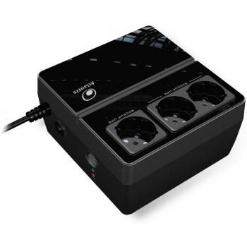UPS Atlantis A03-PS700 700VA 300W Line Interactive con 3 Tomas Schuko
