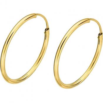 Pendientes de Aro Time Road LG00116/25 Oro 9K para Mujer