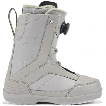K2 Haven Boa Grey 260 - Botas de snowboard para mujer, talla 40,5, color gris