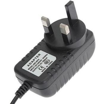 WEI - 0910 Adaptador de fuente de alimentación de la cámara del monitor Reino Unido 9V 1A de seguridad CCTV