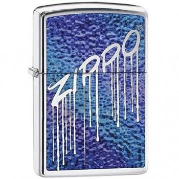 Zippo Mechero Liquid Fusion - Regular de Llevar diseño de Cromo