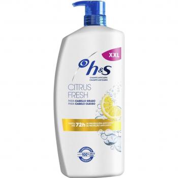 Head & Shoulders Champú Anticaspa Citrus Fresh para Cabello Graso 1000ml