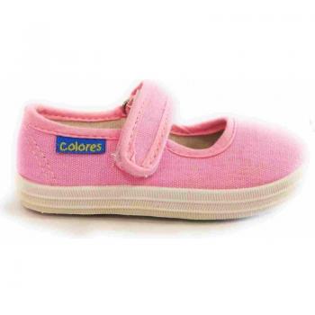 Deportivas de Niña Colores Mercedes Lona 1910 Rosa