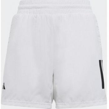 Adidas Club 3-Stripes Shorts Chicos - Blanco, Negro