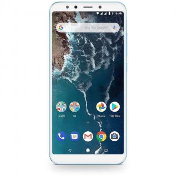 Xiaomi Mi A2 Global Version Dual Sim 64 GB de Memoria RAM Sistema operativo Android Color Azul Smartphone completamente libre. Versión EU.