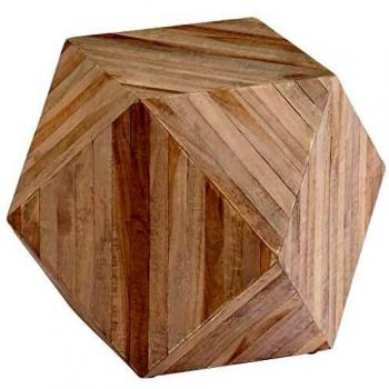 vidaXL Mesa Auxiliar Madera de Teca Reciclada 40x40x40 cm Comedor Salón Casa
